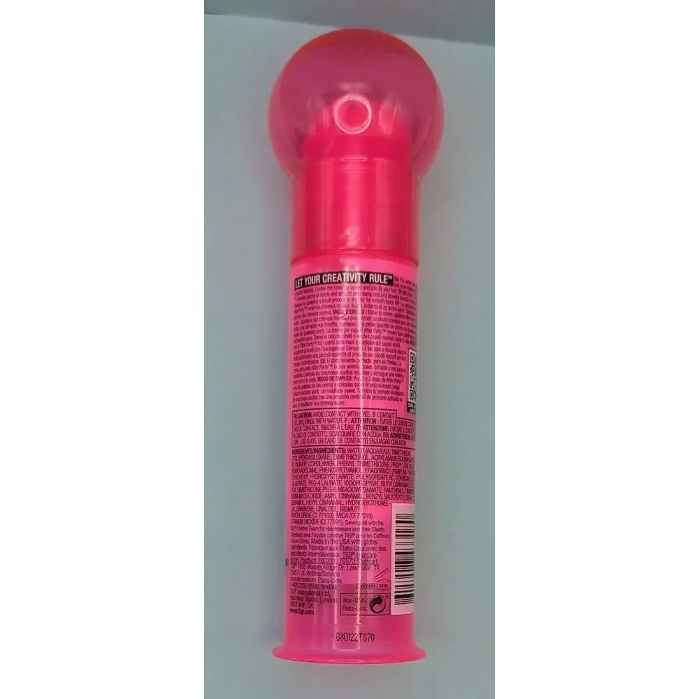 TIGI Bedhead After Party Super Smoothing Cream Full Size New